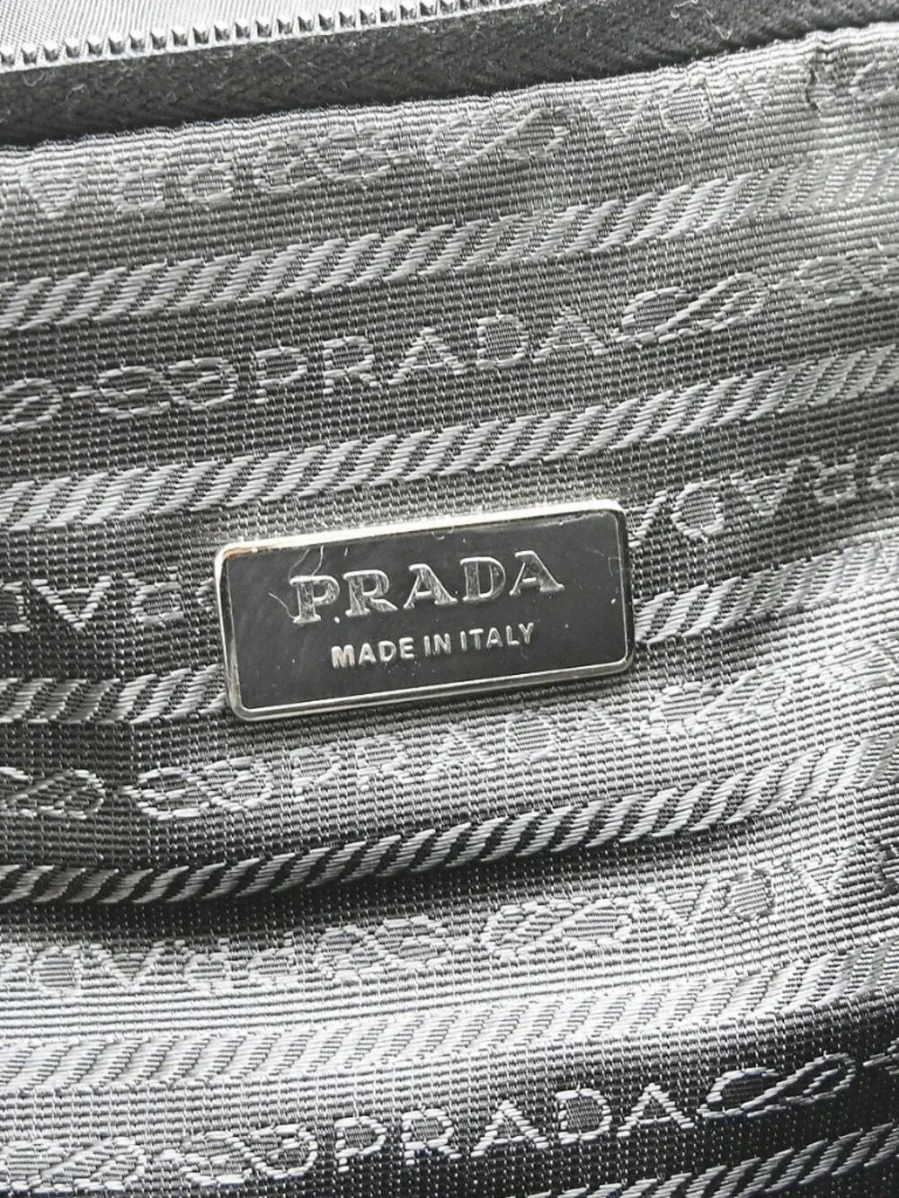 Best07 Prada Black Nylon 2way Tote Handbag 146 NQ10837